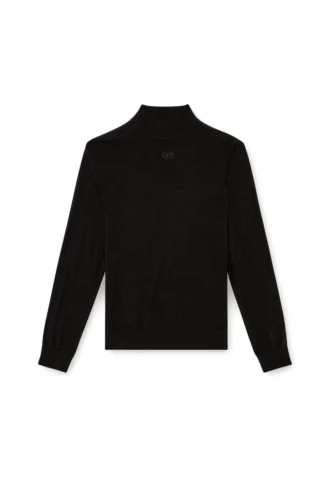k-gil Wollpullover mit Rollkragen