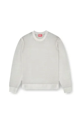 k-larence-b Baumwollpullover mit umgekehrtem Aufdruck