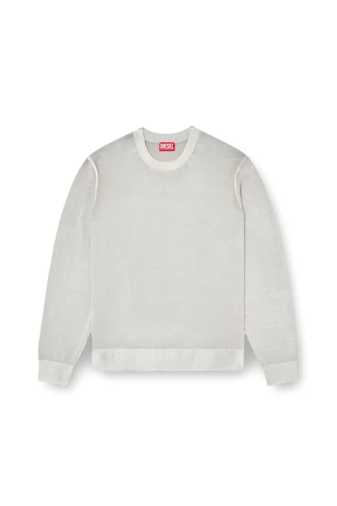 k-larence-b Baumwollpullover mit umgekehrtem Aufdruck