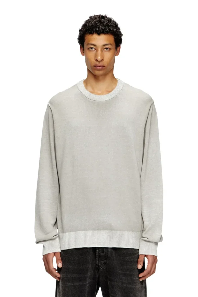 k-larence-b Baumwollpullover mit umgekehrtem Aufdruck