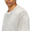 k-larence-b Baumwollpullover mit umgekehrtem Aufdruck