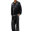 k-larence-cardigan-b Baumwollcardigan mit Reverse-Print k-larence-cardigan-b Baumwollcardigan mit Reverse-Print