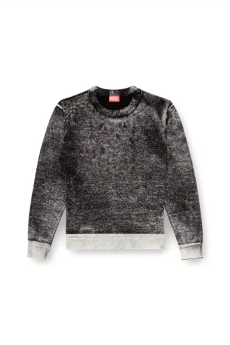 k-laurent Pullover mit verblasstem Reverse-Print
