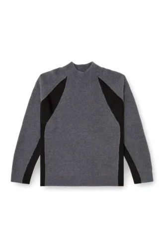 k-lollo-tn Pullover aus Alpaka-Mischung mit kontrastierenden Einsätzen
