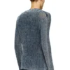 k-redram Strickjacke aus Denimgarn