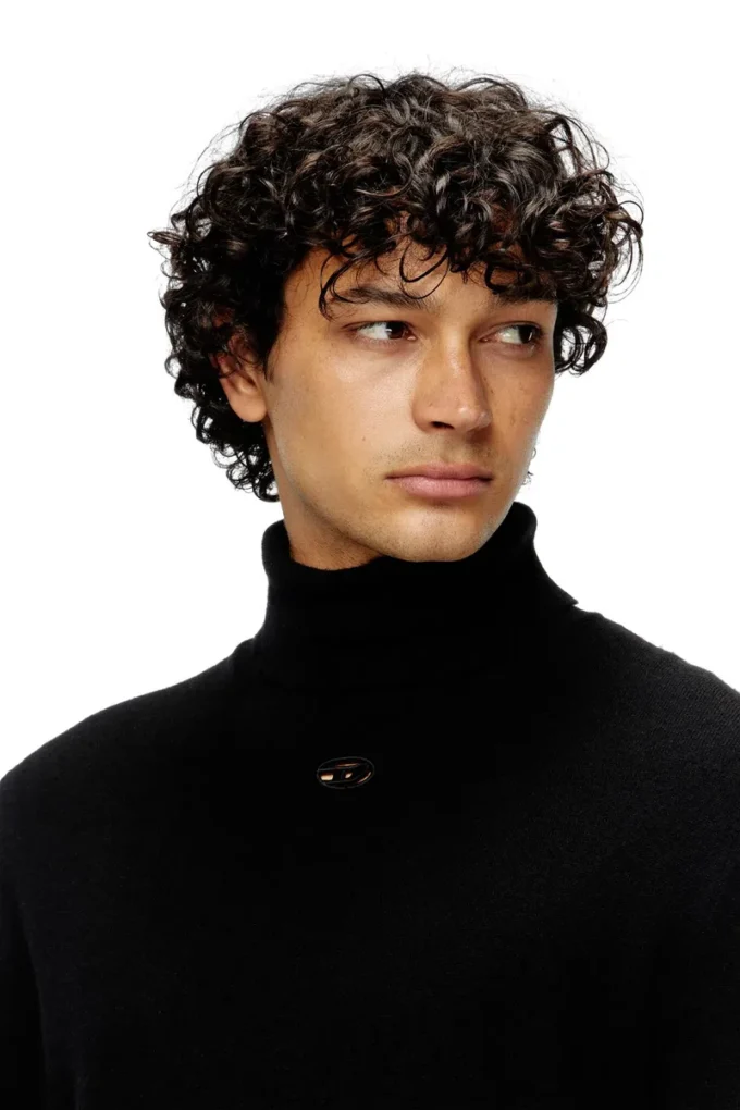 k-vieri-tn Rollkragenpullover aus Wolle und Kaschmir