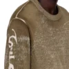 k-yorki Pullover mit verblasstem Reverse-Print und Schriftzug