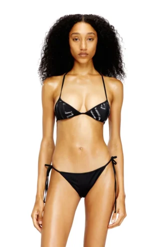 kate-d-core Bikini-Oberteil mit grafischem Print