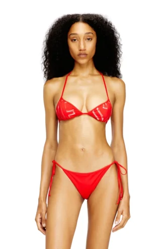 kate-d-core Bikini-Oberteil mit grafischem Print
