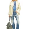 l-aconic Lacklederjacke