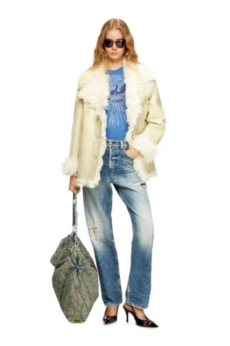 l-aconic Lacklederjacke
