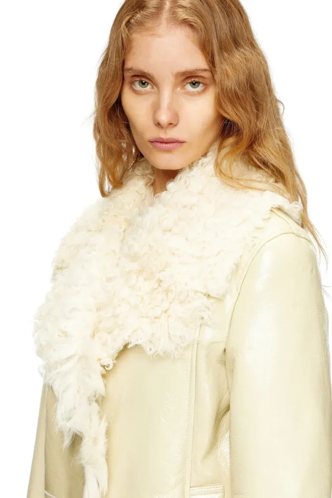 l-aconic Lacklederjacke