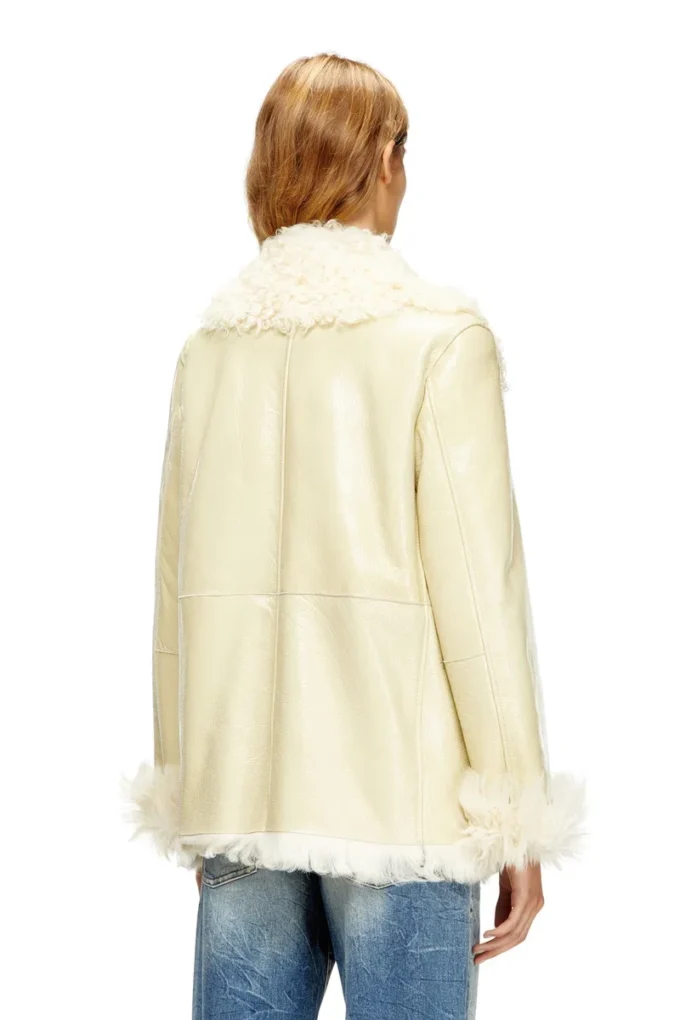 l-aconic Lacklederjacke