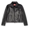 l-amar-fem-s2 Coach-Jacke aus Leder l-amar-fem-s2 Coach-Jacke aus Leder