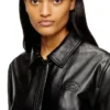 l-amar-fem-s2 Coach-Jacke aus Leder l-amar-fem-s2 Coach-Jacke aus Leder