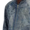 l-cobb Bomberjacke aus behandeltem Leder