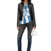 l-egrad Lederjacke im Used-Look