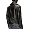 l-eo-wrd Bikerjacke aus gewachstem Leder