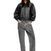 l-ilyan Leder-Bomberjacke l-ilyan Leder-Bomberjacke