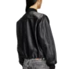 l-ilyan Leder-Bomberjacke l-ilyan Leder-Bomberjacke