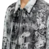 l-pylon-a Blousonjacke aus behandeltem Leder