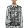 l-pylon-a Blousonjacke aus behandeltem Leder