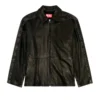 l-stoller Hybridjacke aus Denim und Leder