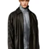 l-stoller Hybridjacke aus Denim und Leder