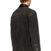 l-stoller Hybridjacke aus Denim und Leder