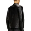 l-tad-wrd Bikerjacke aus gewachstem Leder