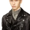 l-uncan Bikerjacke aus gekochtem Leder