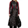 Liebenswerte Bikerjacke aus Leder in Colour-Blocking Liebenswerte Bikerjacke aus Leder in Colour-Blocking