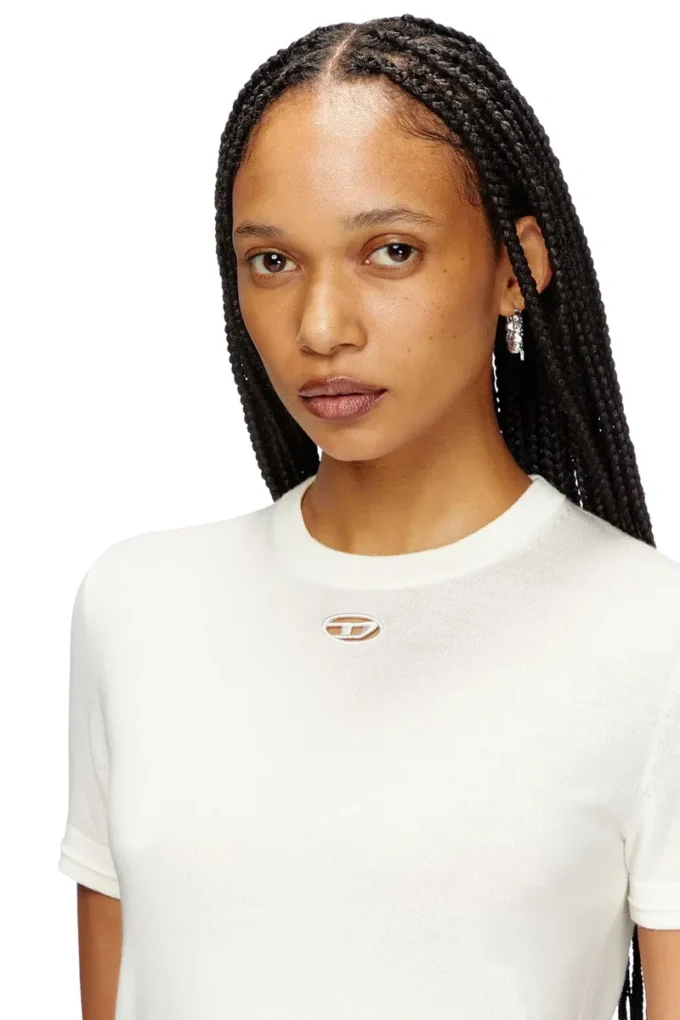 m-aline Kurzärmeliger Pullover aus Wolle m-aline Kurzärmeliger Pullover aus Wolle