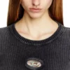 m-anchor-a Kurzer Pullover mit ausgeschnittenem Logo m-anchor-a Kurzer Pullover mit ausgeschnittenem Logo