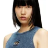m-anchor-a-sl Rippstrick-Tanktop mit ovalem D