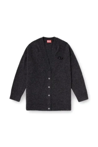 m-areela Strickjacke aus einer Woll-Alpaka-Mischung