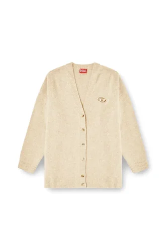 m-areela Strickjacke aus einer Woll-Alpaka-Mischung