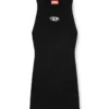 m-caddix Ärmelloses Kleid aus geripptem Strick m-caddix Ärmelloses Kleid aus geripptem Strick