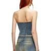 m-clarksvillex-c Tube-Top aus Rippstrick mit ovalem D m-clarksvillex-c Tube-Top aus Rippstrick mit ovalem D