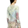 m-fiorina Kurzer Cardigan mit mittelalterlichem Print