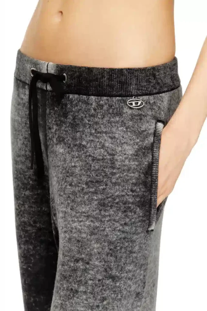 m-honorine Trainingshose aus gestrickter Wolle mit umgekehrtem Druck