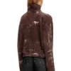 m-marcellette Pullover mit halbem Reißverschluss und Used-Look