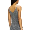 m-melly Strick-Tanktop mit Denim-Cargotaschen m-melly Strick-Tanktop mit Denim-Cargotaschen
