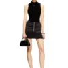 m-meryn-short Gerippter Minirock mit Cargotaschen
