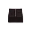 m-meryn-short Gerippter Minirock mit Cargotaschen