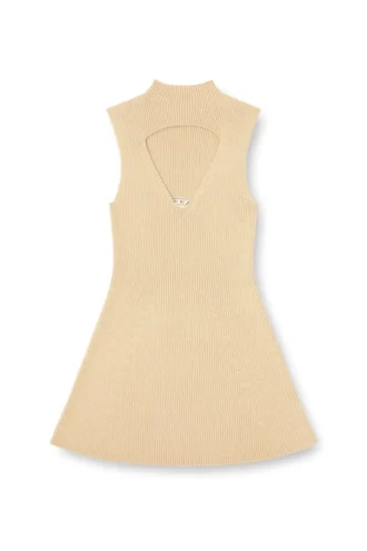 m-oloni-short Minikleid aus Wolle mit Einsatz