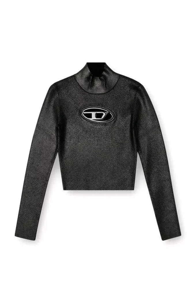 m-valari-tn Gerippter Rollkragenpullover mit Glanzeffekt m-valari-tn Gerippter Rollkragenpullover mit Glanzeffekt