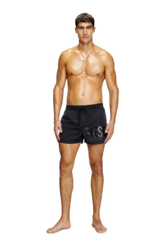 mario-34-d-core Badeshorts mit Logo-Print