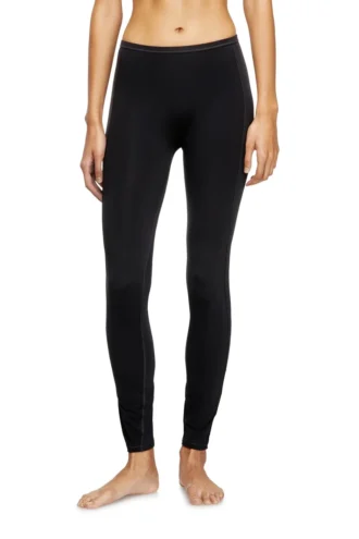 meredith-utlt Nylon-Leggings mit Cut-out am Rücken Oval D