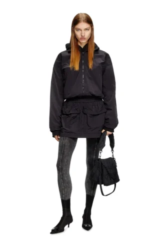 o-cean Knitter-Minirock mit praktischen Taschen